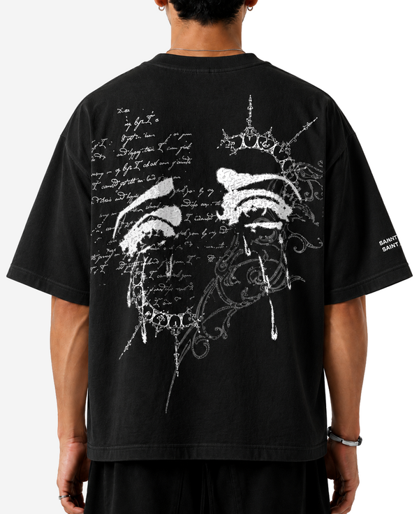 VISIONS CROPPED BOXY OVERSIZED TSHIRT