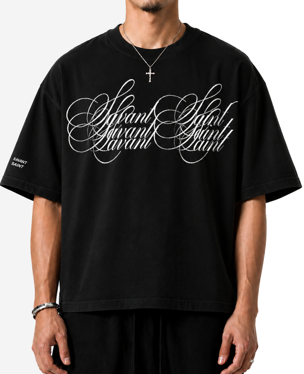 VISIONS CROPPED BOXY OVERSIZED TSHIRT