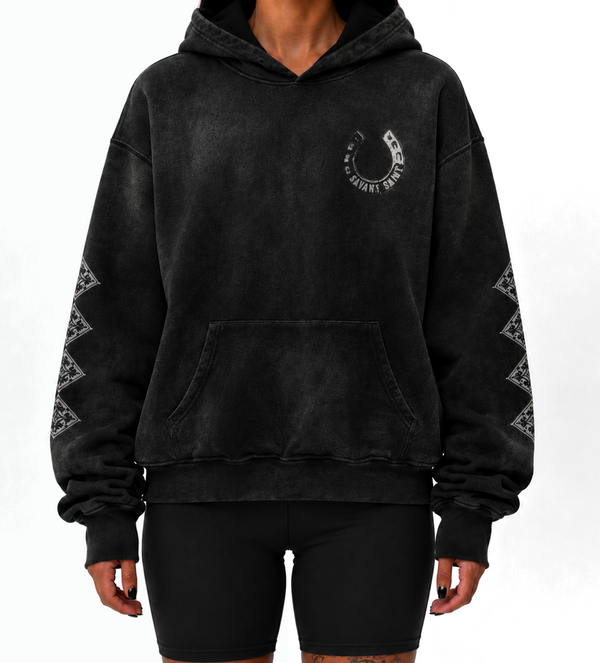 FREEDOM RIDER OVERSIZED PULL OVER HOODIE